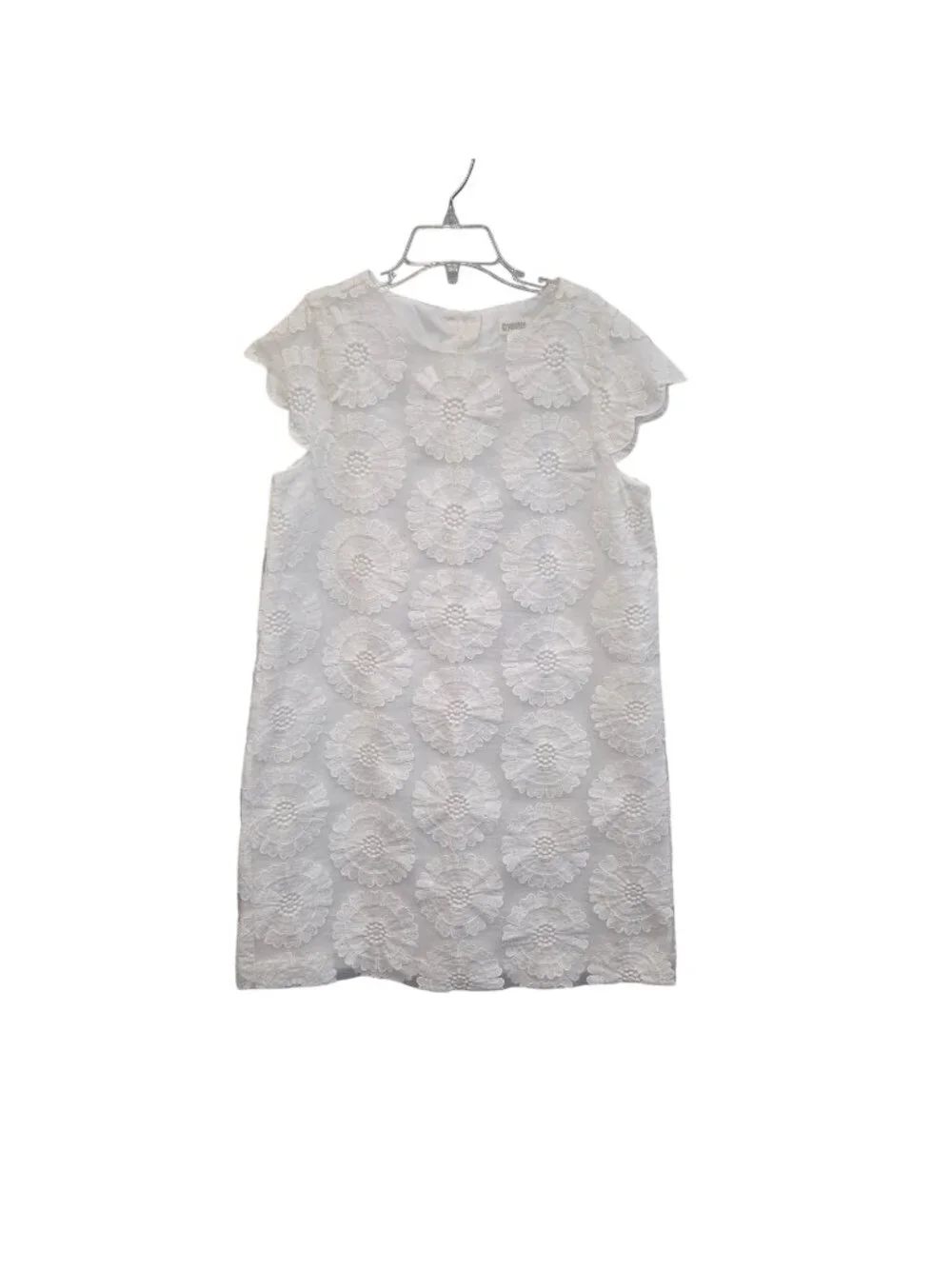 Gymboree White Floral Lace Girls Dress M (7-8) New With Tags 4385